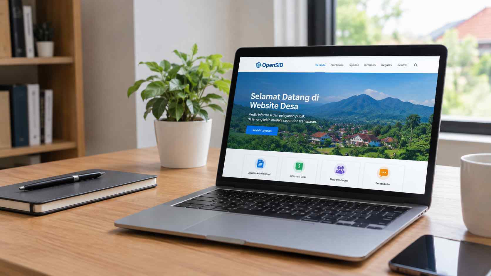 Rekomendasi Tema OpenSID Gratis Rasa Premium untuk Website Desa Digital